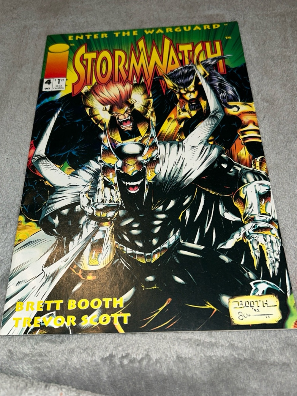 Stormwatch #4, October 1993, Image Comics